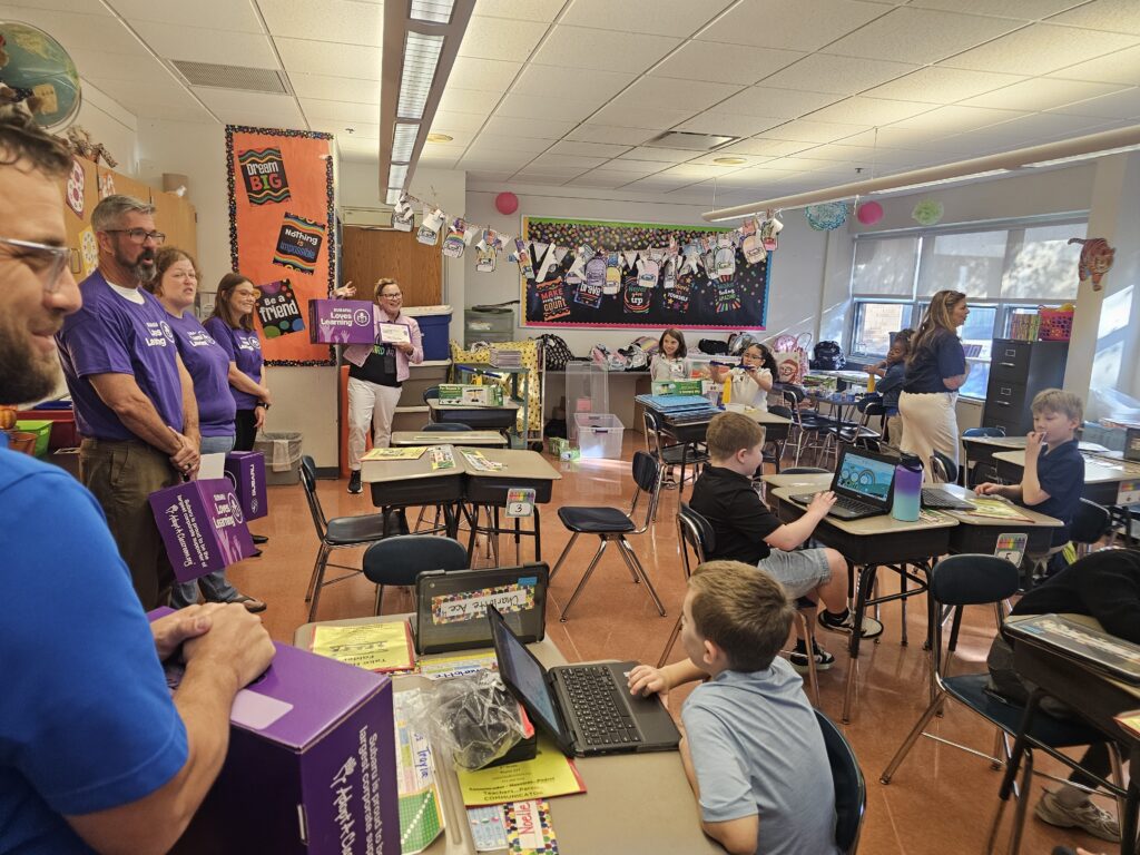 Francis McClure Elementary Subaru Loves Learning