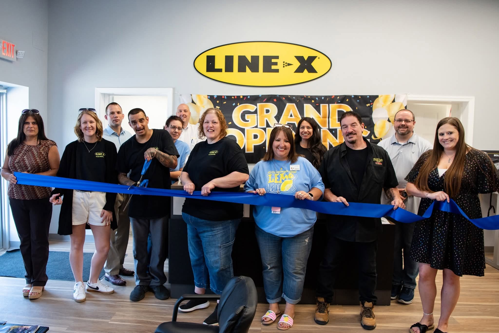 LINE-X of South Pittsburgh Partners with Norwin Chamber for Ribbon Cutting